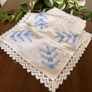 Handmade Embroidered Tissue Box Cover