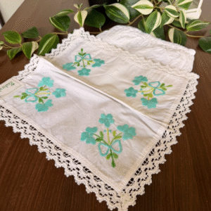 Handmade Embroidered Tissue Box Cover