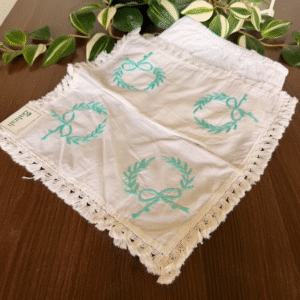 Handmade Embroidered Tissue Box Cover